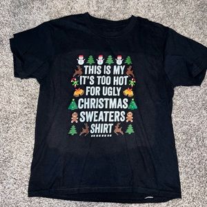 Ugly Christmas Sweater T-Shirt Size M